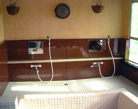 浴場壁パネル 浴場修理 施工後